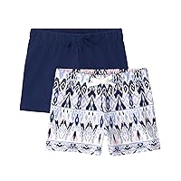 The Children's Place girls Pull on Fashion Shorts 2 Pack