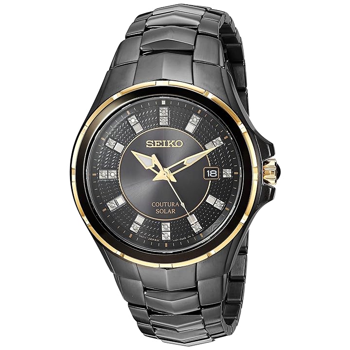 Mua Coutura Men's Solar Diamond Dial Watch trên Amazon Mỹ chính hãng 2023 |  Fado
