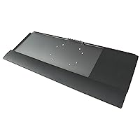 VIVO Deluxe Computer Keyboard Tray Holder Tray Only for VESA Mount Stand, Fits VESA 100x100mm Stand-KB2