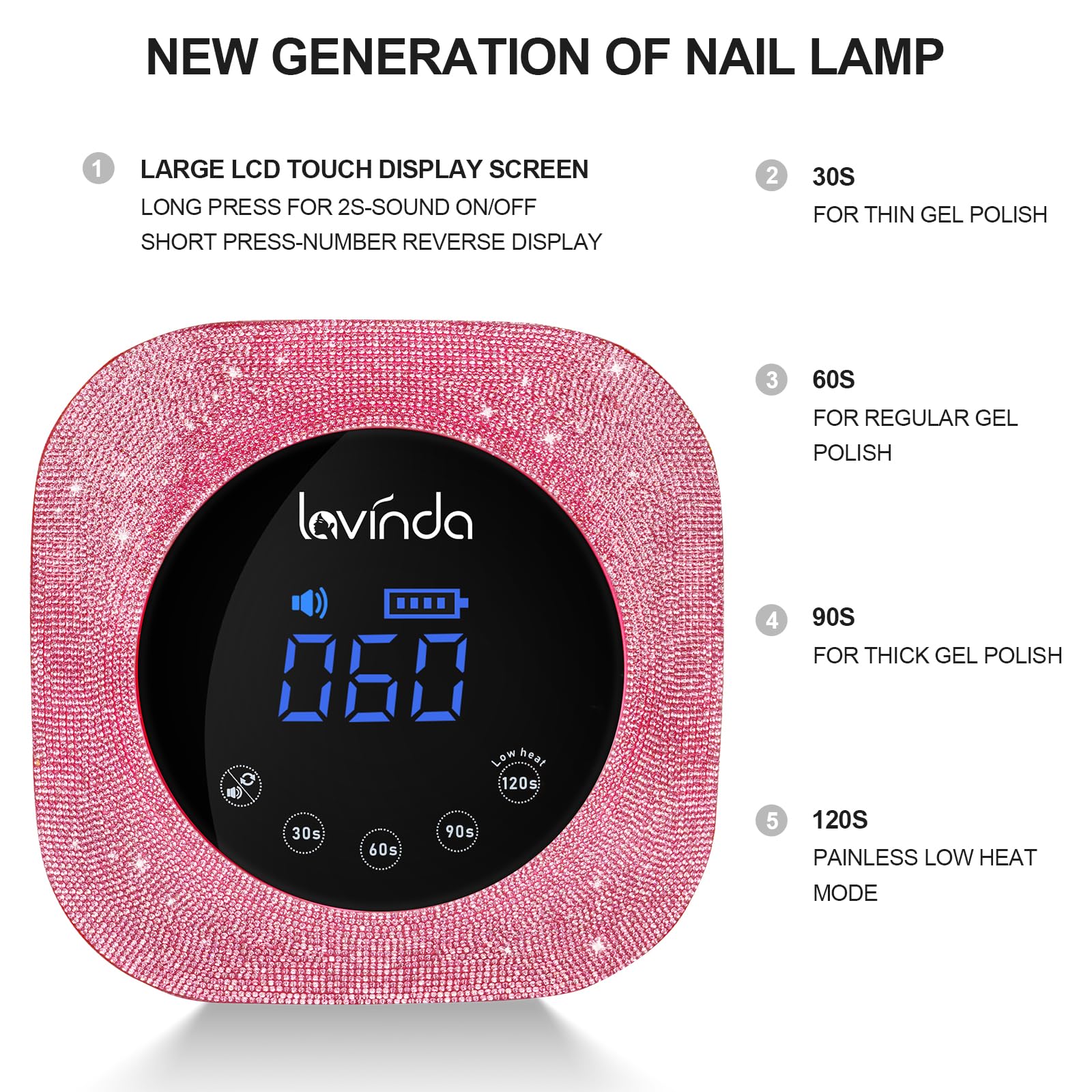 Portable-Handheld Nail Art UV Light Gel Nail Lamp With 12 Nail Stamp Curing  Mini UV Led Lamp Quick Dry Lamp Nails Machine