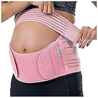 Belly Bands For Pregnant Women, Pregnancy Belly Support Band, Belly Band For Back Support. Pregnancy Must Haves, Belly Support For Pregnancy. Baby Pink Color/Size XL