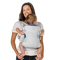 Infantino Flip 4-in-1 Light & Airy Convertible Carrier - Breathable, 4 Positions, Lumbar Support