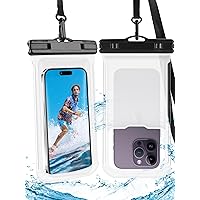Waterproof Phone Pouch ​- 2 Pack Underwater Dry Bag, IPX8 Water Proof Phone Case for iPhone 15 14 13 12 Pro Max XS Samsung Case Up to 7.0