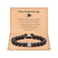 Shonyin Graduation Gifts for Her Him Moonstone Bracelet for Girl Suitable As a Gifts for 5th 8th Grad College High School Graduate