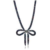 Betsey Johnson Mesh Bow Necklace