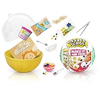 MGA's Miniverse Make It Mini Food Cafe Series 3 Mini Collectibles, Mystery Blind Packaging, DIY, Resin Play, Replica Food, NOT Edible, Collectors, 8+, Multicolor, Miniature