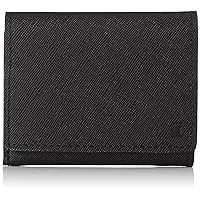 TRION(トライオン) Men's SS811 Saffiano Leather Compact Trifold Wallet