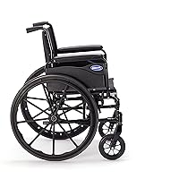 Invacare - 9SL_PTO_34749 9000 SL Durable Light Weight Wheelchair, Full-Length Arms, 18