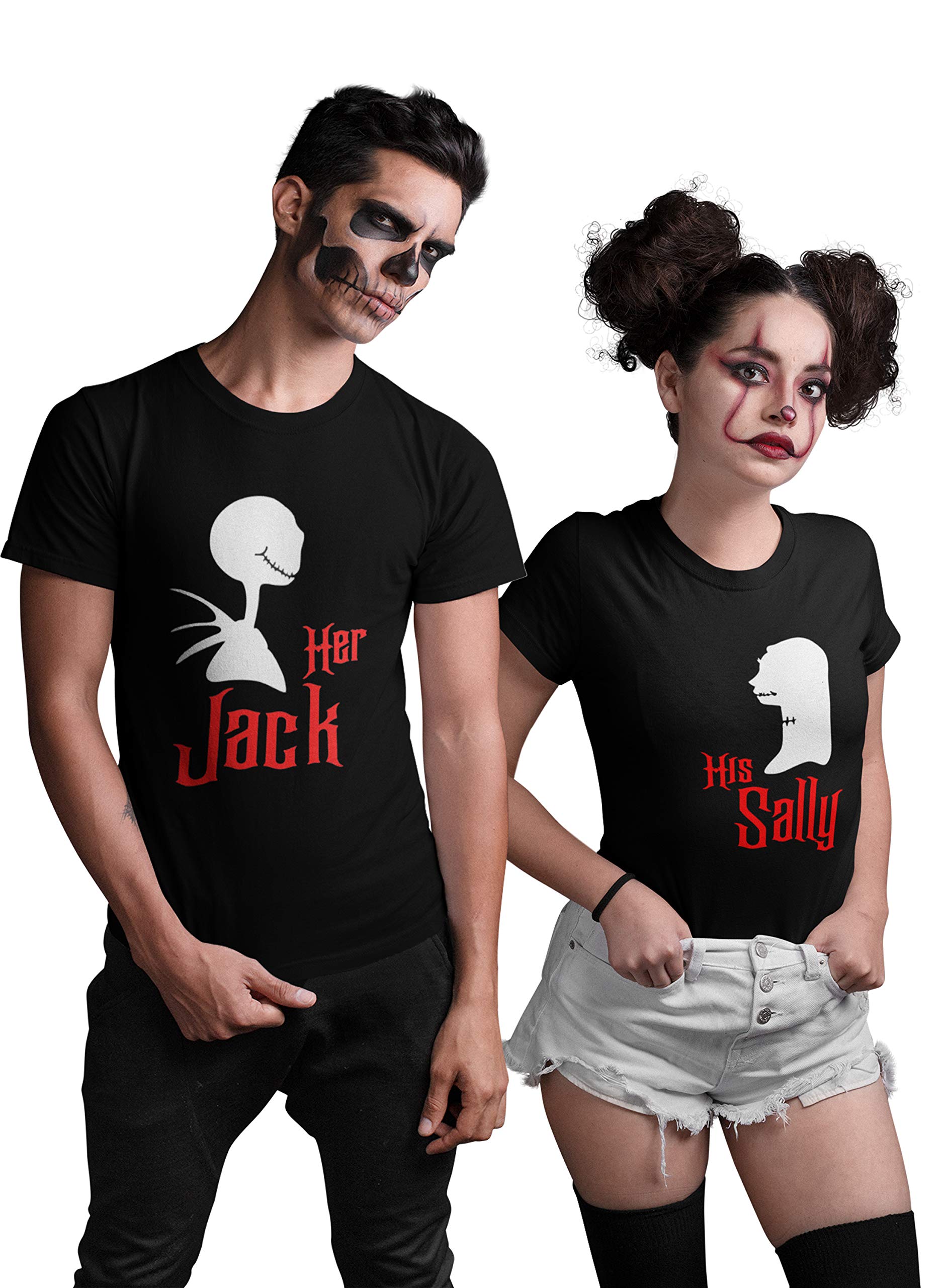 Jack and Sally Couple Shirts - Sally and Jack Couples Shirts