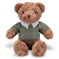 Teddy Bear Stuffed Animal, Cute Plush Teddy Bear with Shirt, Soft Stuffed Plush Bear Plushie Toys Gifts for Girlfriend Boyfriend Kid 19.7