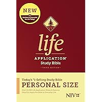 Tyndale NIV Life Application Study Bible, Third Edition, Personal Size (Softcover) – New International Version – Personal Sized Study Bible to Carry with you Every Day Tyndale NIV Life Application Study Bible, Third Edition, Personal Size (Softcover) – New International Version – Personal Sized Study Bible to Carry with you Every Day Paperback