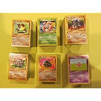 Lot 40 Pokemon GO TCG:1st Gen Cards Base Jungle Fossil Team Rocket Card Common and Uncommon! Hot Seller Items