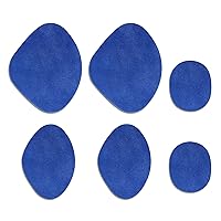 3 Pairs Shoe Repair Patches for Holes, Self-Adhesive Shoe Heel and Toe Box Hole Prevention Insert, Shoe Heel Repair Kit for Sneakers, Leather Shoes, Casual Shoes