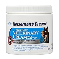 Horseman's Dream Veterinary Cream | First Aid Cream with Aloe Vera | 16 Ounces