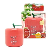 car air freshener, 2 Packs Honey Apple Scent in Cute Apple Shape Container, Best JDM Japan Car, Home, Office Air Freshener