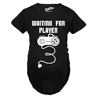 Maternity Waiting for Player Funny Pregnancy Shirt Gamer Tee