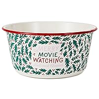Hallmark Channel Popcorn Bowl (Merry Movie Watching) Red and Green Holly, Christmas Gifts, Housewarming Present