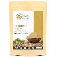 Guduchi Powder USDA Organic Neem Giloy Powder | Tinospora cordifolia | Herbsl Supplement for Immune Support, Digestion 5.3 Oz / 150 GMS