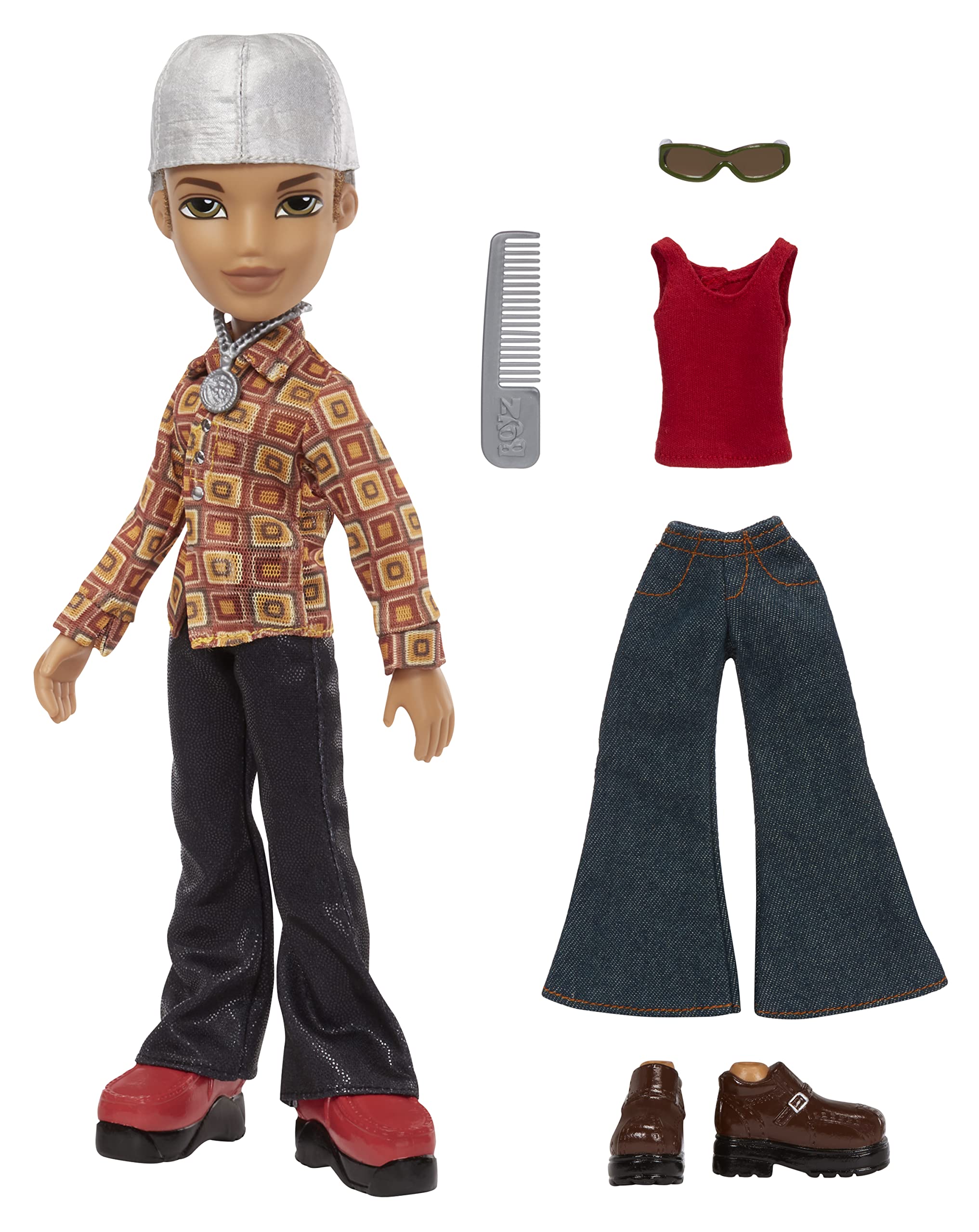 Bratz Original Fashion Doll Dylan with 2 Outfits and Poster