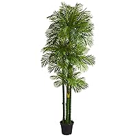 Nearly Natural 7.5’ Phoenix Palm Tree Artificial Plant, 9