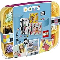 LEGO DOTS Creative Picture Frames 41914 DIY Creative Craft Decorations Kit for Kids, Makes a Great Gift for Kids Who Like Doing Crafts at Home and Fun Picture Frame Ideas (398 Pieces)