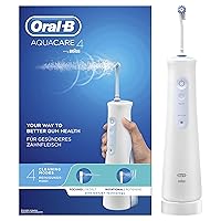 Oral-B Oxyjet Dental Hydro Pulser, 1 Head, with Microbubble Technology, Deep Cleaning, Regenerates The Gums, Lithium Battery, Gift Idea, White