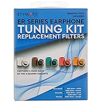 Etymotic Research Tuning Kit for ER Series Earphone with 5 Different Filters (ER-DAMPER5PACK)