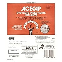25-Pack Systemic Insecticide Tree Implants for Control of Tree Pests, 3/8-Inch