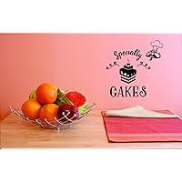 Design with Vinyl JER 1662 2 Specialty Cakes 14X28 Black, 14