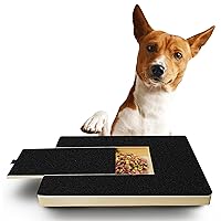 Dog Nail Scratch Board - Premium Dog Scratch Pad for Nails, Dog Scratch Pad Perfect Pet Pedicure for All Dog Sizes! Compact & Easy to Use with Beginner's Guide & Free Extra Sandpaper