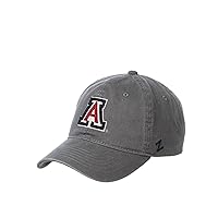 NCAA Arizona Wildcats Mens Adjustable Scholarship Hat Charcoal, Arizona Wildcats Charcoal, Adjustable, One size
