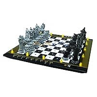 Harry Potter® Electronic Chess Game with Tactile Keyboard and Light and Sound Effects, 32 Pieces, 64 Levels of Difficulty, Family Board Game, CG3000HP