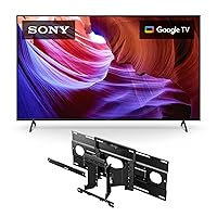 Sony 55 Inch 4K Ultra HD TV X85K Series: LED Smart Google TV Dolby Vision HDR, Native 120HZ Refresh Rate KD55X85K- 2022 Model w/SU-WL855 Ultra Slim Wall-Mount Bracket