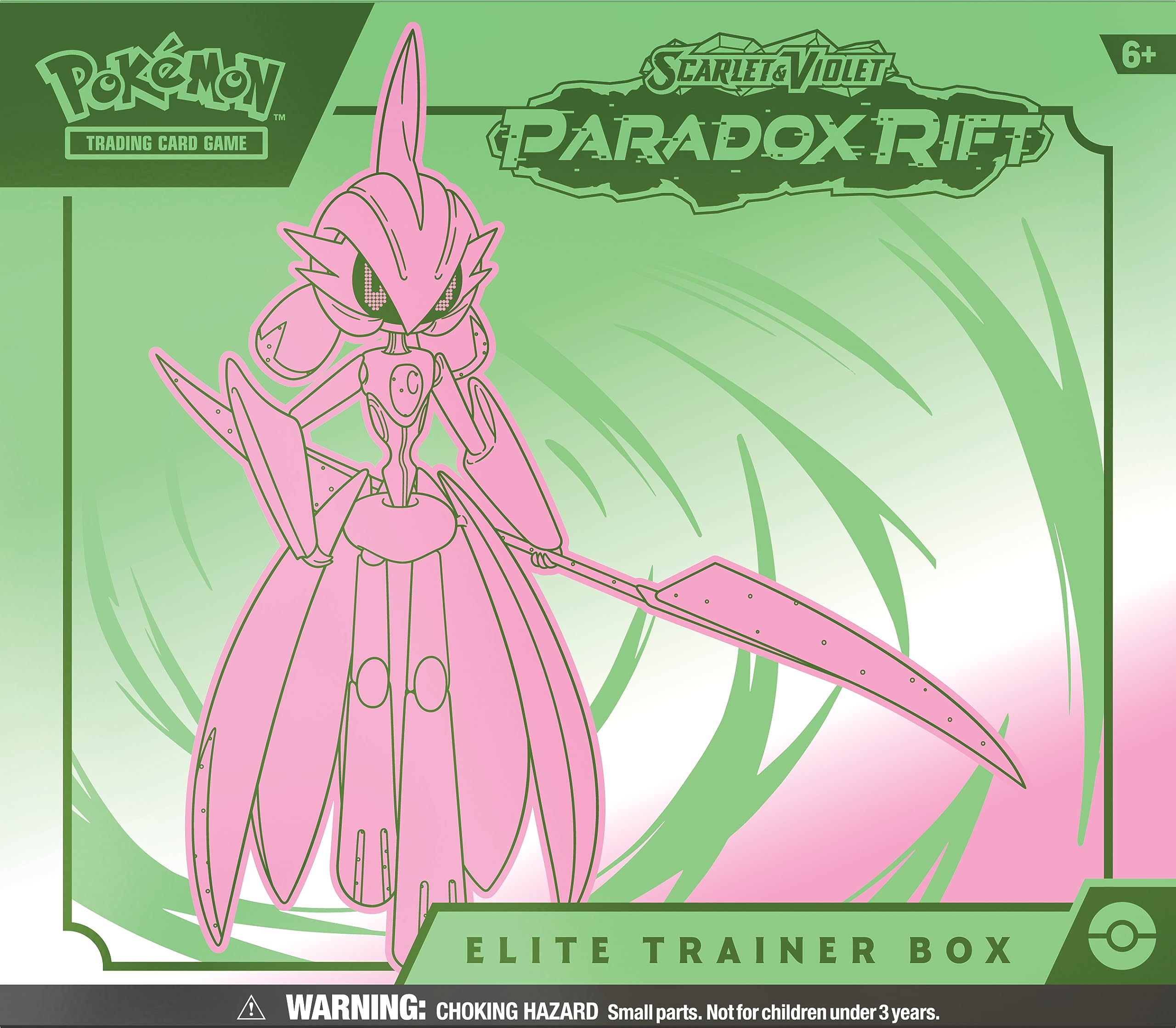 PoKéMoN TCG: Scarlet & Violet - Paradox Rift - Elite Trainer Box Iron Valiant