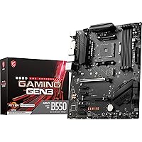 B550 Gaming GEN3 Gaming Motherboard (AMD AM4, DDR4, PCIe 3.0, SATA 6Gb/s, M.2, USB 3.2 Gen 1, HDMI, ATX, AMD Ryzen 5000/4000 Series Processors)