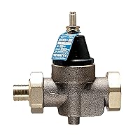 Watts LFN45BDU-PEX Water Technologies Standard Capacity, Water Pressure Reducing Valve, Double Union, Crimp, Elastomer Disc, 1 Inch