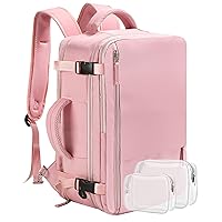 Cor Surf Travel Backpack - Flight Approved Carry on Laptop Backpack with Secret Passport Pockets | Large Daypack Business Weekender Luggage Backpack
