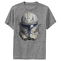 STAR WARS Clone Wars Rex Face Boy's Performance Tee