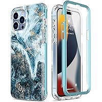 Esdot for iPhone 15 Pro Max Case with Built-in Screen Protector,Durable Cover with Fashionable Designs for Women Girls,Protective Phone Case 6.7