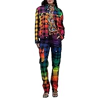 Women's Printed Denim Jacket