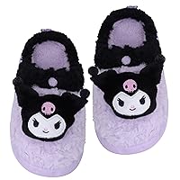 Anime My Melo Rabbit Cinnamon Dog Kuro Womens Fuzzy Memory Foam Slippers Cozy Plush Home Slippers Fluffy Furry House Shoes Indoor Outdoor Slide Slipper