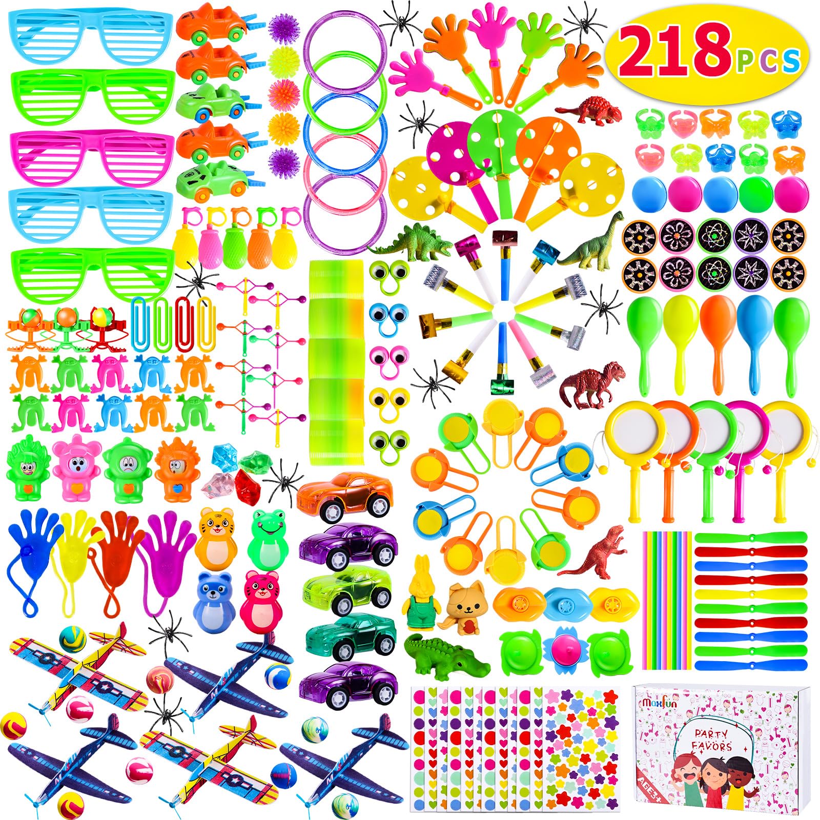 Amazon.com: Amy&Benton 300 PCS Fidget Party Favors for Kids Fidget Toys  Birthday Gift Toys Party Toy Assortment Treasure Box Birthday Goodie Bag  Stuffers for Kids Carnival Prizes, Pinata Filler for Classroom :