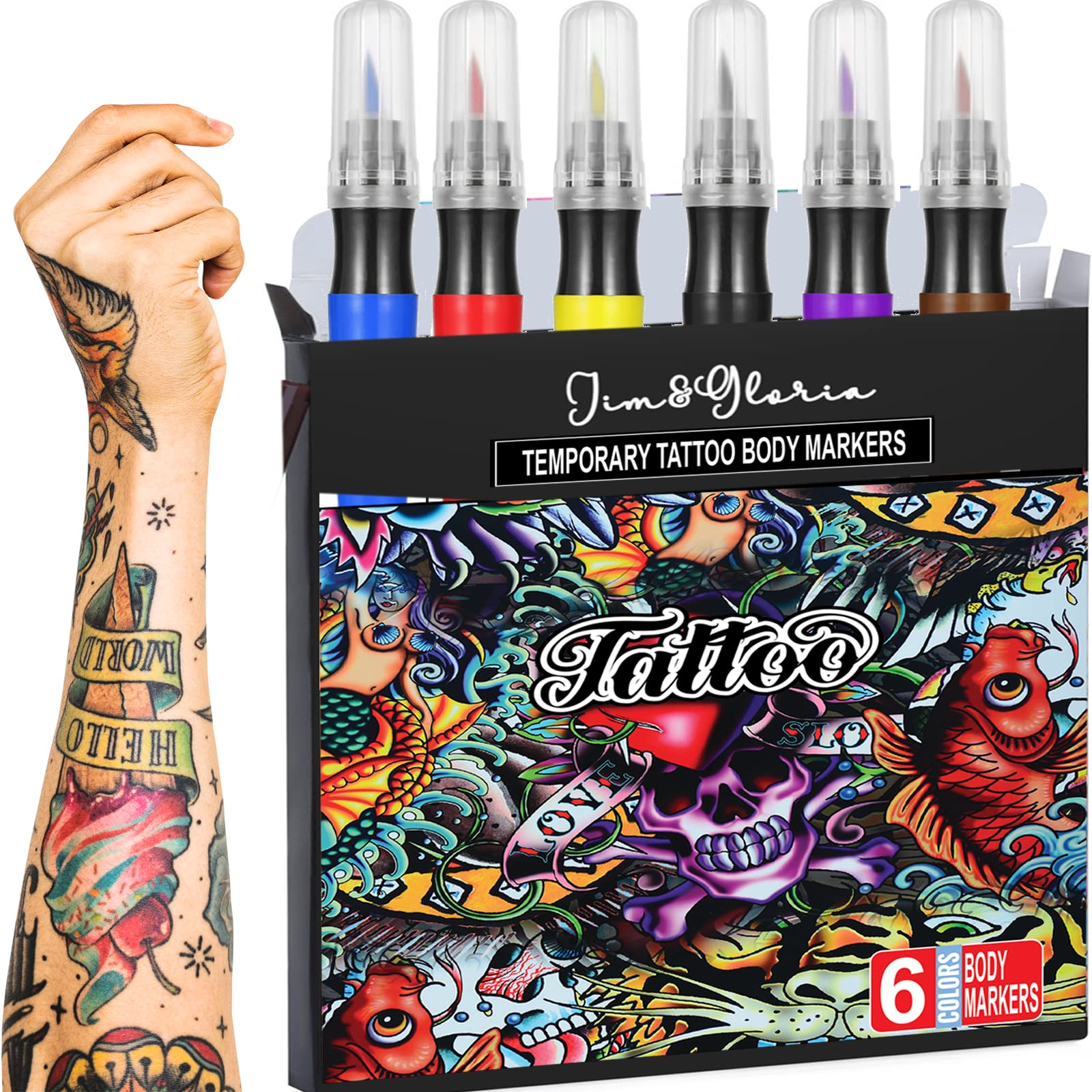 Mua Autdor DIY Tattoo Kit  Premium Hand Tattoo Pen Kit Including Tattoo  Needles Tattoo Grip Tape Tattoo Accessaries for Tattoo Supplies DIY Tattoo  Kit Tattoo Artist trên Amazon Mỹ chính hãng