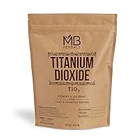 Titanium Dioxide 0.5 Lb - Pure Titanium Dioxide for Soap Making - Whitening  Colorant for DIY and Crafts - Titanium Dioxide Powder - Titanium Dioxide