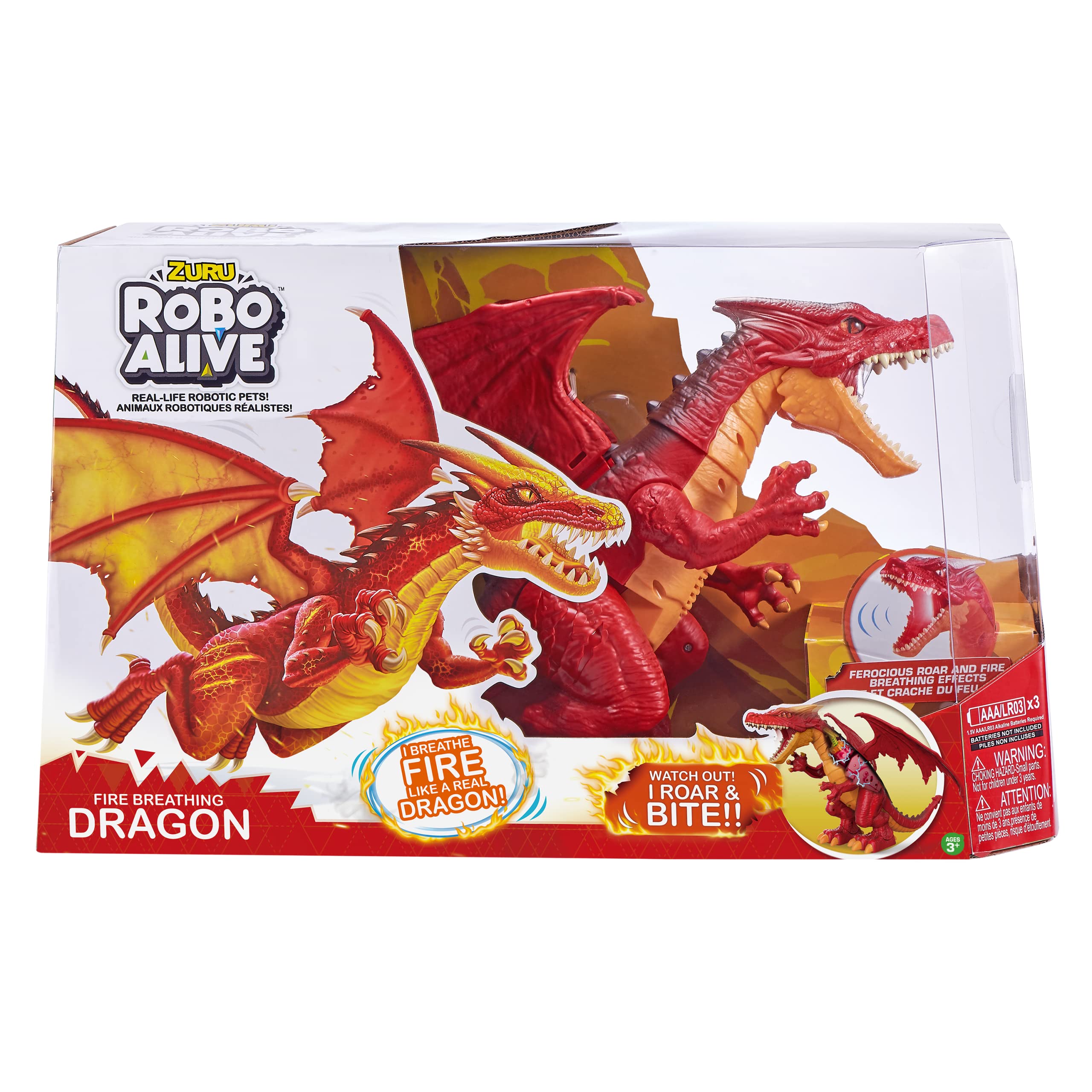 Robo Alive Dragon Red