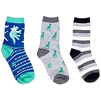 Sock It To Me, Boys Juniors Crew Socks (3-Pack)