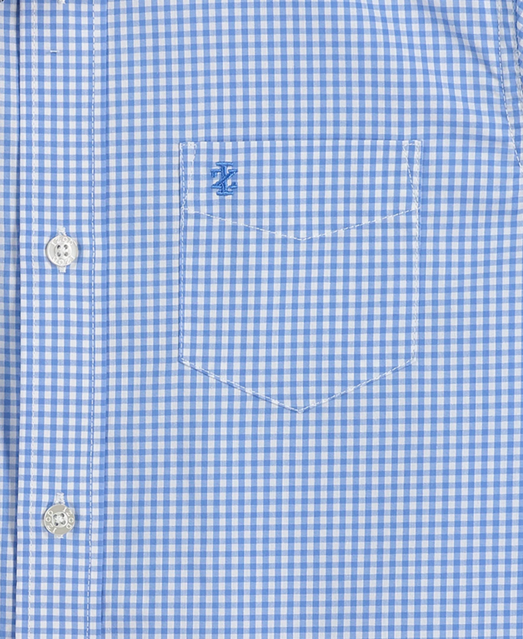 IZOD boys Long Sleeve Button-down Collared With Tie and Chest Pocket Dress Shirt, Dragonfly, 12 US