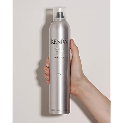 Kenra Volume Spray 25 | Super Hold Finishing & Styling Hairspray | Flake-free & Fast-drying | Wind & Humidity Resistance | All Hair Types