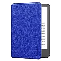 Famavala Shell Case Cover for All-New Kindle (11th Generation, 2022 Release) with Auto Sleep Wake Function (Blue)