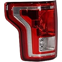 Garage-Pro Tail Light Assembly Compatible with 2015 2016 2017 Ford F-150 With Bulb CAPA Driver Left Side